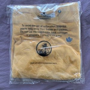 Dutch Bros Yellow Sweater